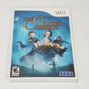The Golden Compass (Nintendo Wii, 2007) CIB! Complete Manual Art Disc!